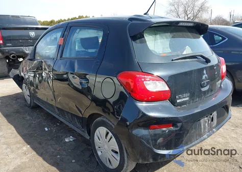 2017 Mitsubishi Mirage Es from USA, damaged, VIN ML32A3HJ5HH007420